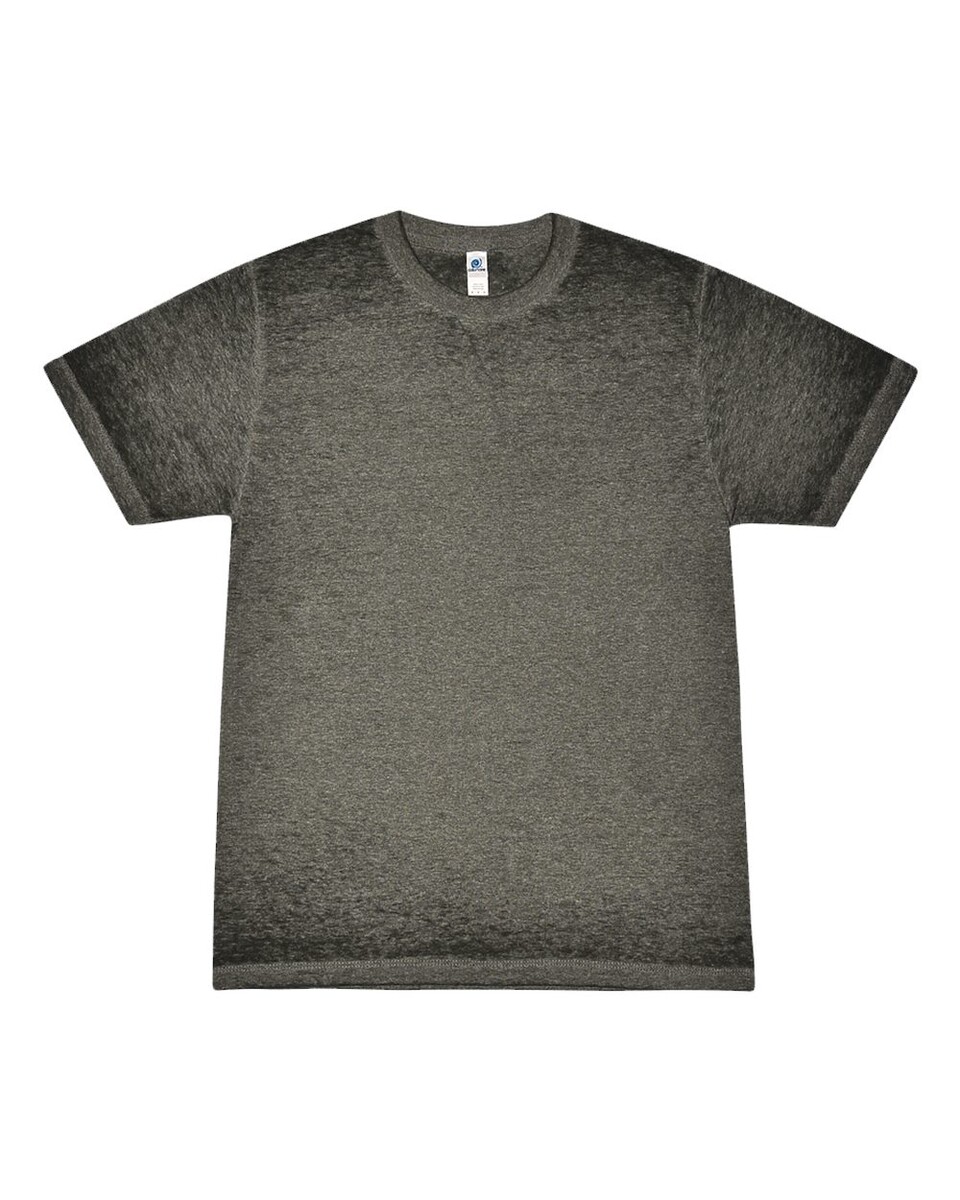 Colortone Acid Wash Burnout T Shirt Blankapparel