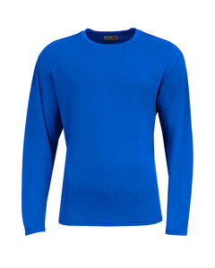 A4 A4N3532 Blue-AirFlex Long Sleeve T-Shirt Blue