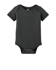 Bella + Canvas 100B Gray-Infant Jersey Short Sleeve One Piece Gray