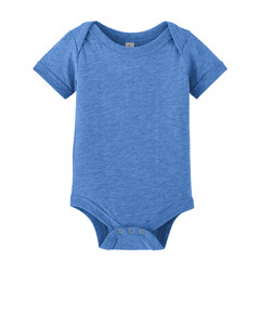 Bella + Canvas 100B Blue-Infant Jersey Short Sleeve One Piece Blue