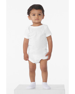 Bella + Canvas 100B White-Infant Jersey Short Sleeve One Piece White