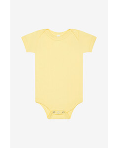 Bella + Canvas 100B Yellow-Infant Jersey Short Sleeve One Piece Yellow