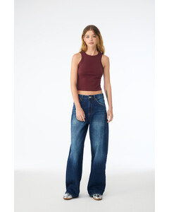 Bella + Canvas 1019 Maroon-Women's Micro Rib Racer Tank Top Maroon