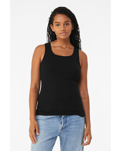 Bella + Canvas 1080 Black-Women's Baby Rib Tank Top Black