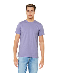 Bella + Canvas 3001 Purple-100% Cotton T-Shirt Purple