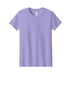 Bella + Canvas 3001Y Purple-Youth Jersey Short Sleeve T-Shirt Purple