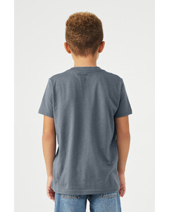 Bella + Canvas 3001Y Navy-Youth Jersey Short Sleeve T-Shirt Navy