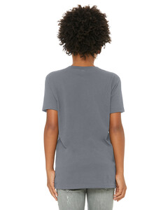 Bella + Canvas 3001Y Gray-Youth Jersey Short Sleeve T-Shirt Gray