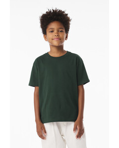 Bella + Canvas 3010Y Green-Youth 6-Ounce Heavyweight T-Shirt Green