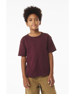 Bella + Canvas 3010Y Maroon-Youth 6-Ounce Heavyweight T-Shirt Maroon
