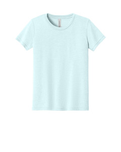 Bella + Canvas 3413Y Blue-Youth Triblend Short Sleeve T-Shirt Blue