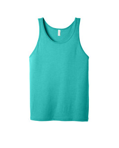 Bella + Canvas 3480 Blue-Green-Unisex Jersey Tank Top Blue-Green