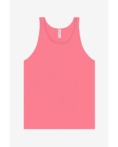 Bella + Canvas 3480CVC Pink-Unisex Heather CVC Tank Top Pink