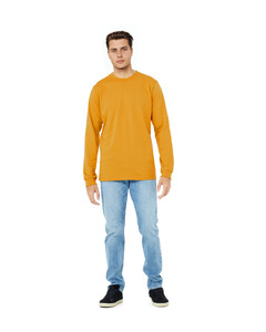 Bella + Canvas 3501 Yellow-Unisex Jersey Long Sleeve T-Shirt Yellow
