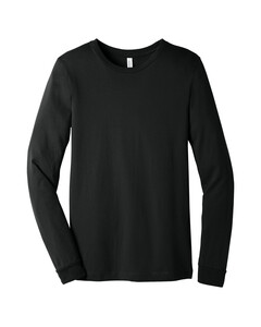 Bella + Canvas 3501 Black-Unisex Jersey Long Sleeve T-Shirt Black
