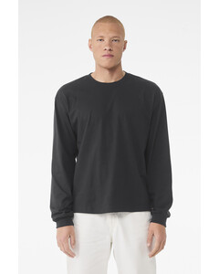 Bella + Canvas 3511 Gray-Unisex 6-Ounce Heavyweight Long Sleeve T-Shirt Gray