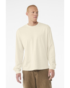 Bella + Canvas 3511 Natural-Unisex 6-Ounce Heavyweight Long Sleeve T-Shirt Natural