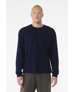 Bella + Canvas 3511 Navy-Unisex 6-Ounce Heavyweight Long Sleeve T-Shirt Navy