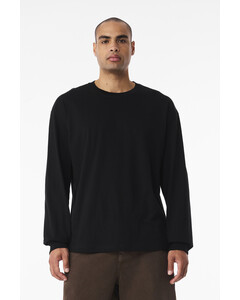 Bella + Canvas 3511 Black-Unisex 6-Ounce Heavyweight Long Sleeve T-Shirt Black