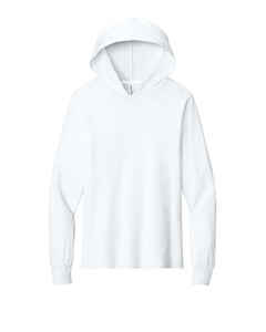 Bella + Canvas 3512 White-Unisex Jersey Long Sleeve T-Shirt Hoodie White