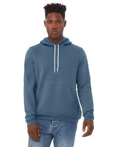 Bella + Canvas 3719 Navy-Unisex Sponge Fleece Pullover Hoodie Navy
