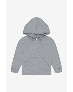 Bella + Canvas 3719T Gray-Toddler Sponge Fleece Hooded Sweatshirt Gray