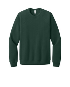 Bella + Canvas 3901 Green-Unisex Sponge Fleece Crewneck Sweatshirt Green