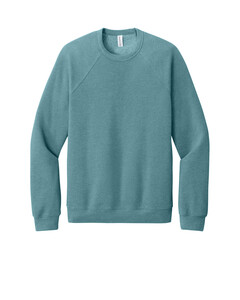Bella + Canvas 3901 Blue-Green-Unisex Sponge Fleece Crewneck Sweatshirt Blue-Green