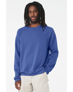 Bella + Canvas 3901 Blue-Unisex Sponge Fleece Crewneck Sweatshirt Blue