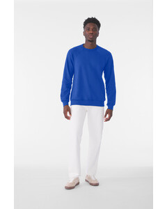 Bella + Canvas 3901 Blue-Unisex Sponge Fleece Crewneck Sweatshirt Blue