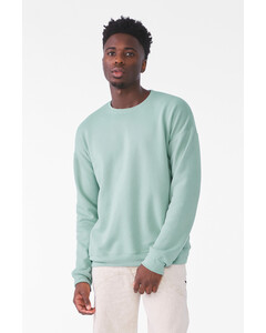 Bella + Canvas 3945 Blue-Green-Unisex Sponge Fleece Crewneck Sweatshirt Blue-Green
