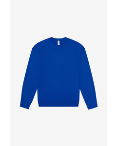 Bella + Canvas 3945 Blue-Unisex Sponge Fleece Crewneck Sweatshirt Blue