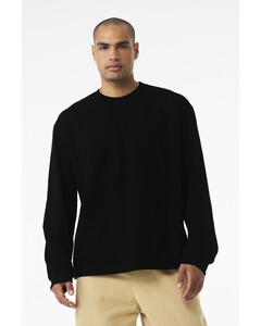 Bella + Canvas 4651 Black-Unisex 7.5-Ounce Heavyweight Long Sleeve T-Shirt Black