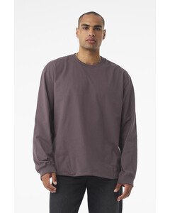 Bella + Canvas 4651 Purple-Unisex 7.5-Ounce Heavyweight Long Sleeve T-Shirt Purple