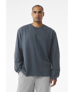 Bella + Canvas 4651 Navy-Unisex 7.5-Ounce Heavyweight Long Sleeve T-Shirt Navy