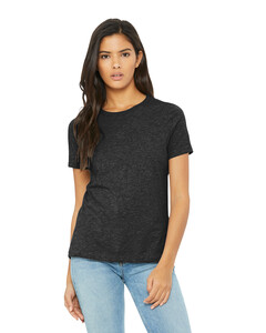 Bella + Canvas 6413 Gray-Women's Relaxed Triblend Tee Gray