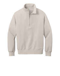 Bella + Canvas BC4740 Brown-Unisex 10-Ounce Heavyweight 1/2-Zip Sweatshirt Brown