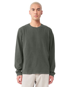 Bella + Canvas BC4851GD Gray-Unisex Heavyweight Garment-Dyed Long Sleeve Tee Gray