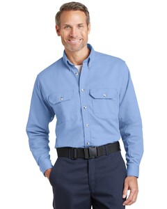 Bulwark SLU2 Blue-EXCEL FR ComforTouch Dress Uniform Shirt  Blue