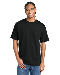 Champion CH1000 Black-Jersey Short Sleeve Tee  Black