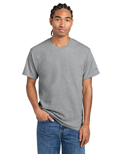 Champion CH1000 Gray-Jersey Short Sleeve Tee  Gray
