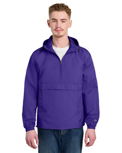 Champion CO200 Purple-Packable Anorak Jacket Purple
