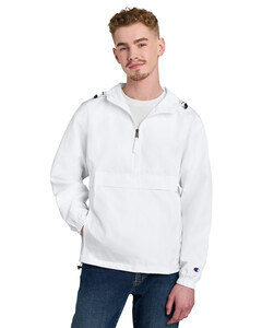 Champion CO200 White-Packable Anorak Jacket White