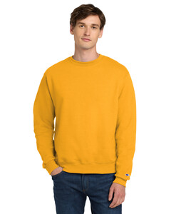 Champion S6000 Yellow-Champion Eco Fleece Crewneck Sweatshirt Yellow