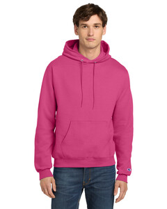 Champion S700 Pink-Eco Fleece Pullover Hoodie Pink