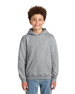 Champion S790 Gray-Youth Powerblend Hooded Sweatshirt Gray