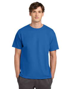 Champion T425 Blue-Heritage 6-Oz. Jersey T-Shirt Blue