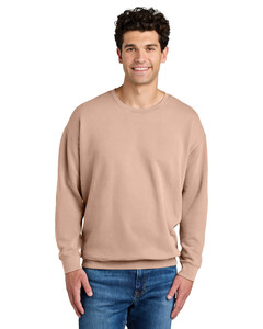 Comfort Colors 1466 Pink-Lightweight Crewneck Sweatshirt Pink