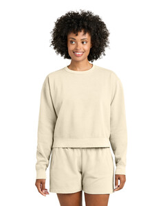 Comfort Colors 1566L Natural-Women's Mid-Length Crewneck Sweatshirt  Natural