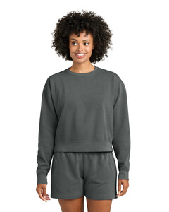 Comfort Colors 1566L Gray-Women's Mid-Length Crewneck Sweatshirt  Gray
